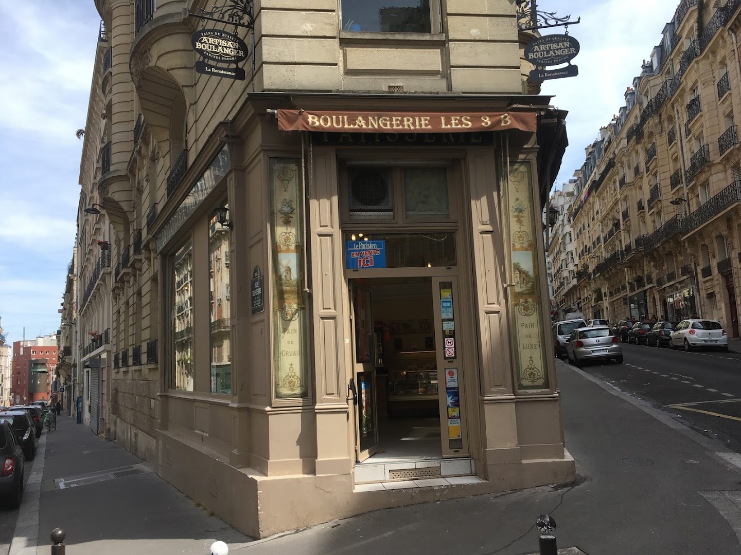 Intérieur de la boulangerie